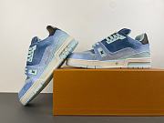 Louis Vuitton Trainer Sneaker Purple 1AJTQS - 2