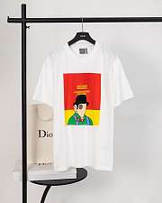 Dior T-Shirt with Book Cover Print - 1