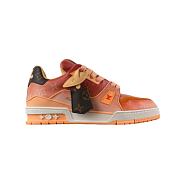 Louis Vuitton Trainer Sneaker Orange 1AJTPM - 1