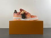 Louis Vuitton Trainer Sneaker Orange 1AJTPM - 6