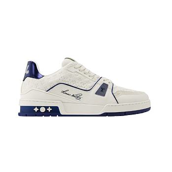 Louis Vuitton Trainer Sneaker Marine 1AKCLY