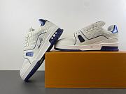 Louis Vuitton Trainer Sneaker Marine 1AKCLY - 2