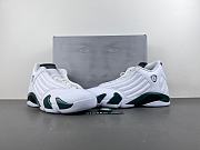 Air Jordan 14 Retro White Forest Green 311832-131 - 4