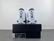 Air Jordan 14 Retro White Forest Green 311832-131 - 3