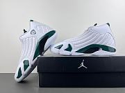 Air Jordan 14 Retro White Forest Green 311832-131 - 2