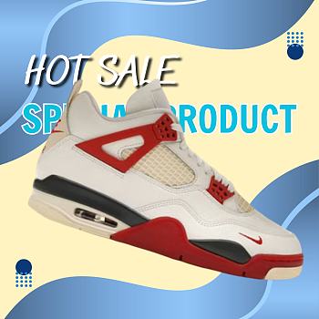 Air Jordan 4 Retro OG Nigel Sylvester Brick After Brick IQ8055-100