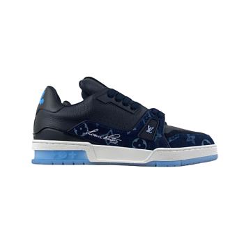 Louis Vuitton Trainer Sneaker Indigo Blue 1AKDH6