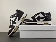 OFF-WHITE Out Of Office OOO Low Tops White Black White OMIA189C99LEA0011004 - 2