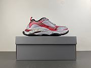 Balenciaga Triple S.2 Sneaker in grey, red and white 865849WTRS21169 - 5