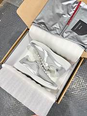 Prada America's Cup bling silver leather - 6