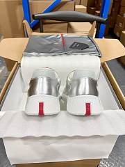 Prada America's Cup bling silver leather - 5