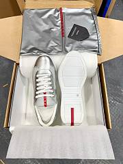 Prada America's Cup bling silver leather - 3