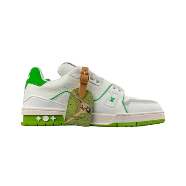Louis Vuitton Trainer Sneaker Vert Fonce  - 1