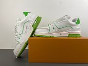 Louis Vuitton Trainer Sneaker Vert Fonce  - 4