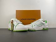 Louis Vuitton Trainer Sneaker Vert Fonce  - 5