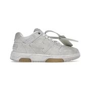 OFF-WHITE Out Of Office OOO Low Tops Vintage Suede Destressed White  OMIA189F22LEA0120101 - 1
