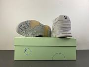 OFF-WHITE Out Of Office OOO Low Tops Vintage Suede Destressed White  OMIA189F22LEA0120101 - 6