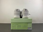 OFF-WHITE Out Of Office OOO Low Tops Vintage Suede Destressed White  OMIA189F22LEA0120101 - 4