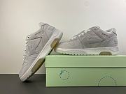 OFF-WHITE Out Of Office OOO Low Tops Vintage Suede Destressed White  OMIA189F22LEA0120101 - 2
