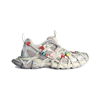 Balenciaga 3XL Extreme Lace Eggshell Multicolor 778698 W3XBD 9188