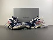 Balenciaga 3XL Split Logo Eggshell Red Navy 840090 W3XSG 9161 - 3