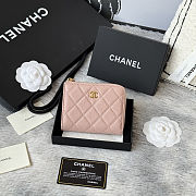 Chanel Matelasse Coco Mark Wallet 11.5×9.2×2cm - 1