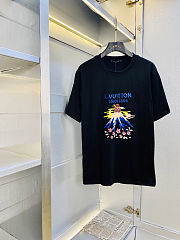  Louis Vuitton Black Eruption Volcano T-Shirt - Since 1854 - 4