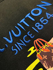  Louis Vuitton Black Eruption Volcano T-Shirt - Since 1854 - 2