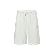 Louis Vuitton laser-cut logo patch shorts - 1