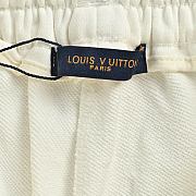 Louis Vuitton laser-cut logo patch shorts - 4