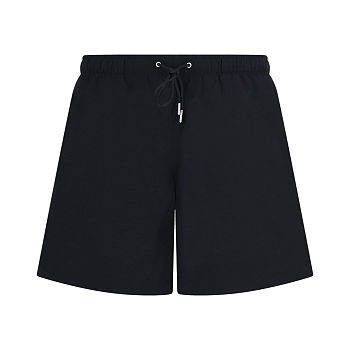 Hermes Maze Check Water-Sensitive Color-Changing Beach Shorts Black
