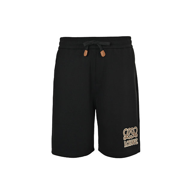 Loewe 26ss logo print shorts - 1