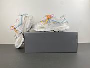 Balenciaga Track Trail Laces Sneaker in white, orange, blue and pink polyurethane, polyester and polyamide 800590WTRHK9745 - 2