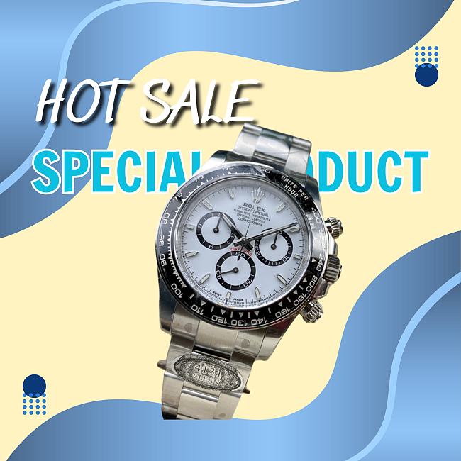 Rolex Cosmograph Daytona Oyster 40 mm Oystersteel Reference 126500LN  - 1