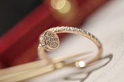 Cartier Juste un Clou ring, small model, half-paved - 3
