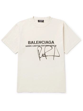 Balenciaga RuPaul Oversized T-shirt Chalky White/Black