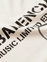 Balenciaga RuPaul Oversized T-shirt Chalky White/Black - 2