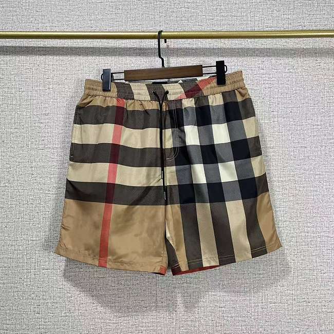 Burberry Check Swim Shorts - 1