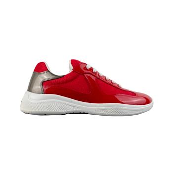 Prada America's Cup sneakers Red/Anthracite 4E3400_2ABO_F0MXK_F_G000