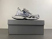 Balenciaga 3XL White Navy Grey 840090 W3XSG 9239 - 2