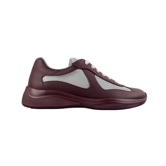 Prada America's cup sneakers amaranth red - 1