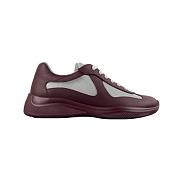 Prada America's cup sneakers amaranth red - 1