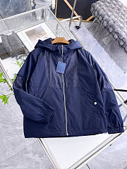 Louis Vuitton early release of the 2026 Autumn/Winter new men's reversible jacket navy - 6