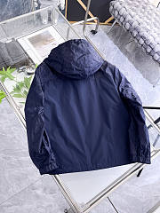 Louis Vuitton early release of the 2026 Autumn/Winter new men's reversible jacket navy - 4