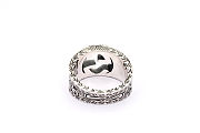Gucci Vintage-style engraved ring  - 5