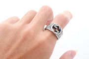 Gucci Vintage-style engraved ring  - 4