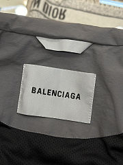Balenciaga Logo Print Topstitched Sports Jacket - 2