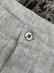 DIOR All-over Monogram Straight-Leg Jeans - 3