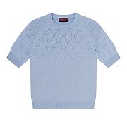 Gucci short-sleeved shirt blue - 1
