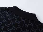 Gucci cotton silk jacquard polo shirt - 6